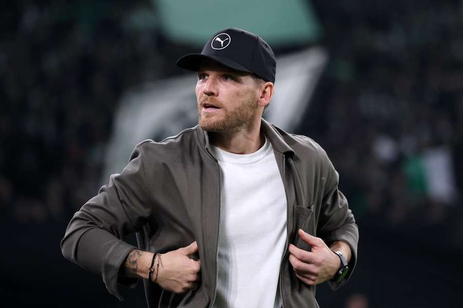Gladbach-Trainer Eugen Polanski nach dem Pokalerfolg über den Karlsruher SC Gladbach-Trainer Eugen Polanski nach dem Pokalerfolg über den Karlsruher SC