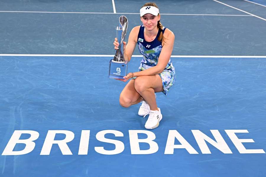 Elena Rîbakina, triumfătoare la Brisbane