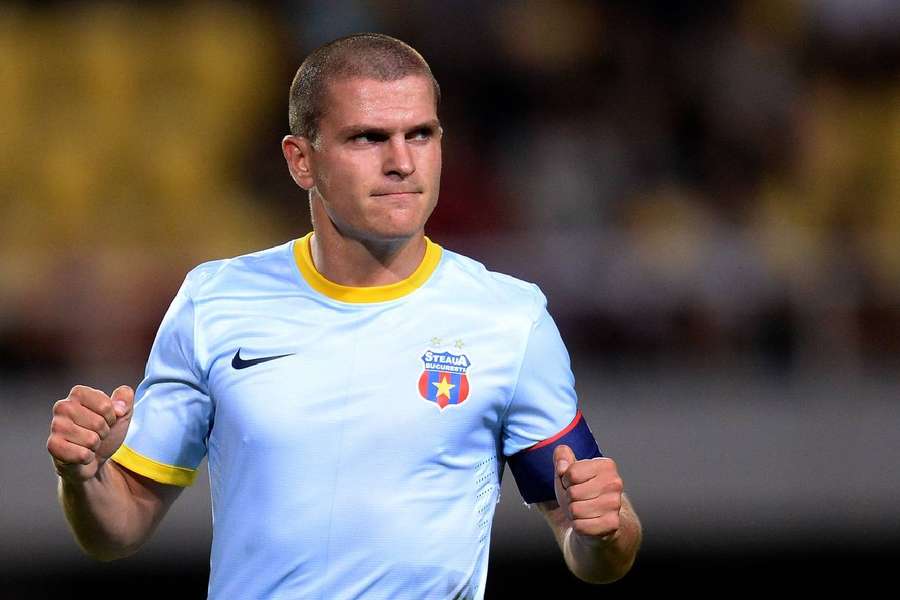Alex Bourceanu, în perioada în care evolua pentru Steaua București