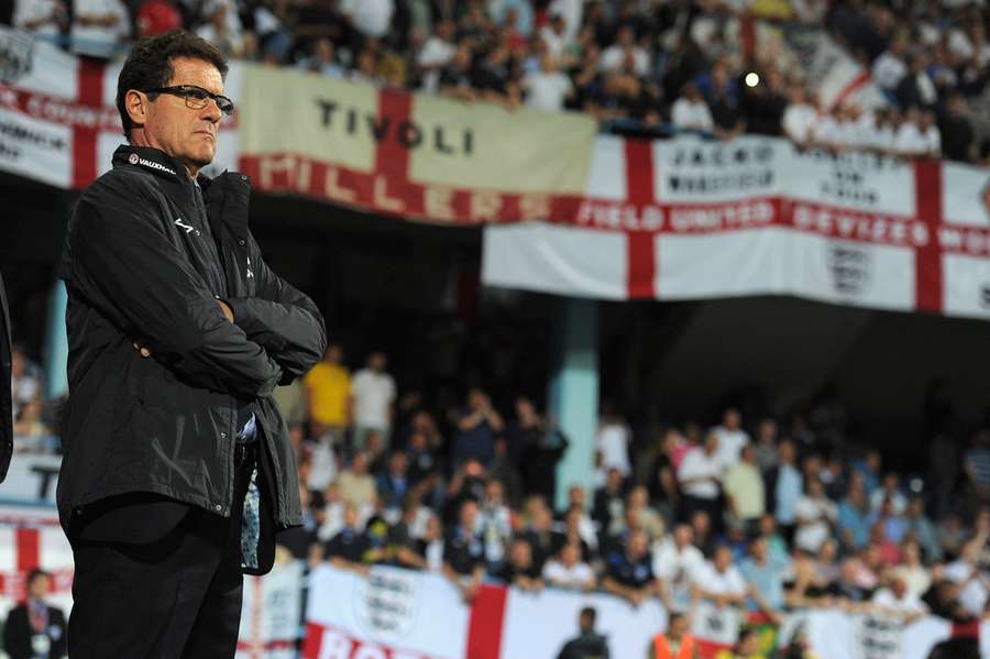 Capello dirigió a Inglaterra de 2007 a 2012