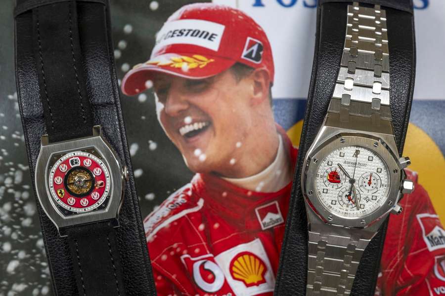 Michael Schumacher-Uhren im Detail.