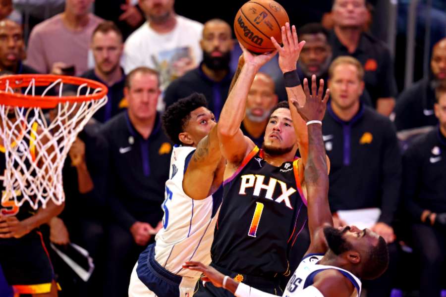 Booker recorded 28 points and nine assists in the game