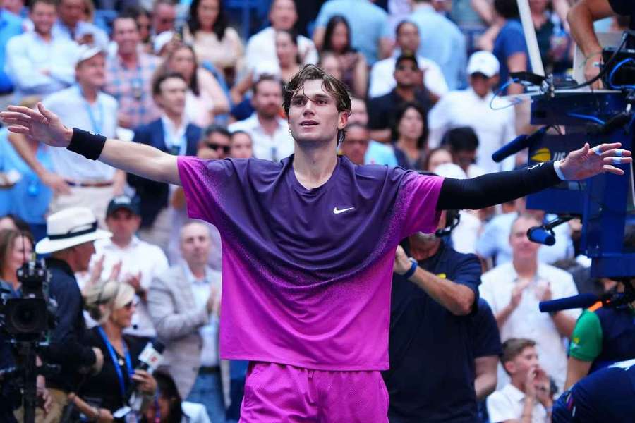 Draper é o primeiro britânico a chegar na semi do US Open desde Andy Murray