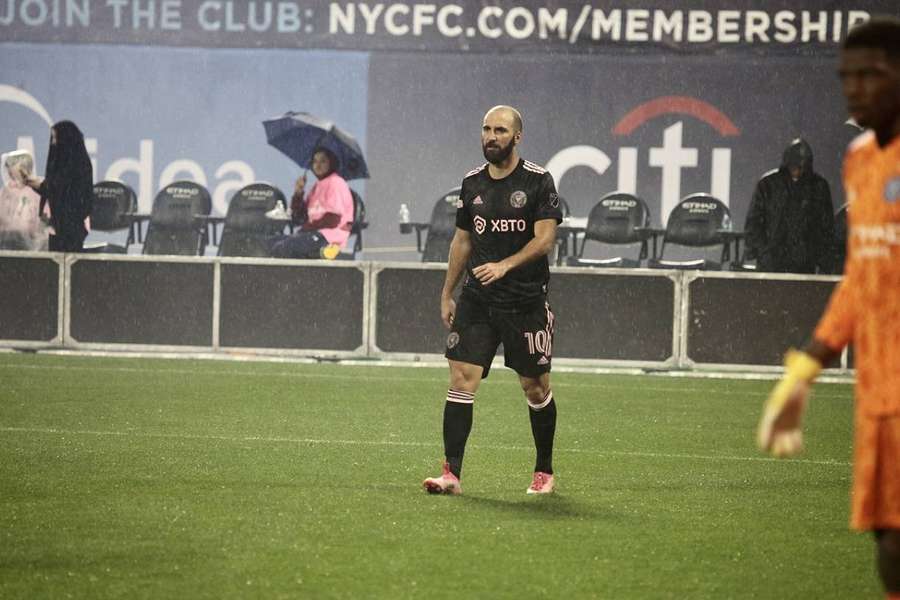 Gonzalo Higuain cette nuit face à New York City.