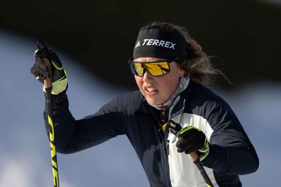 La campionessa Laura Dahlmeier 
