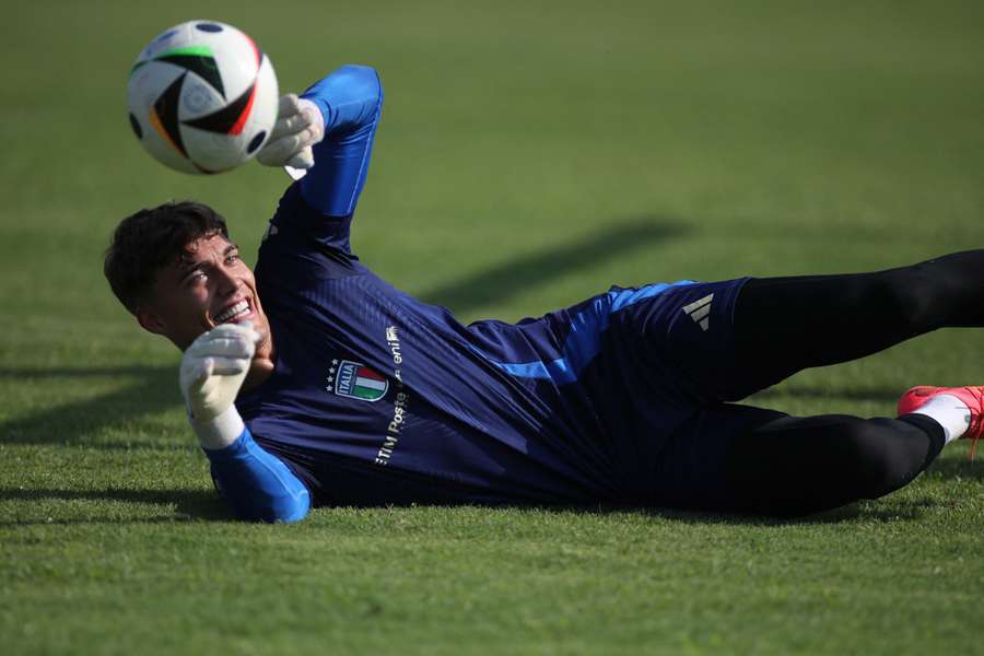 Il numero uno degli azzurrini Sebastiano Desplanches