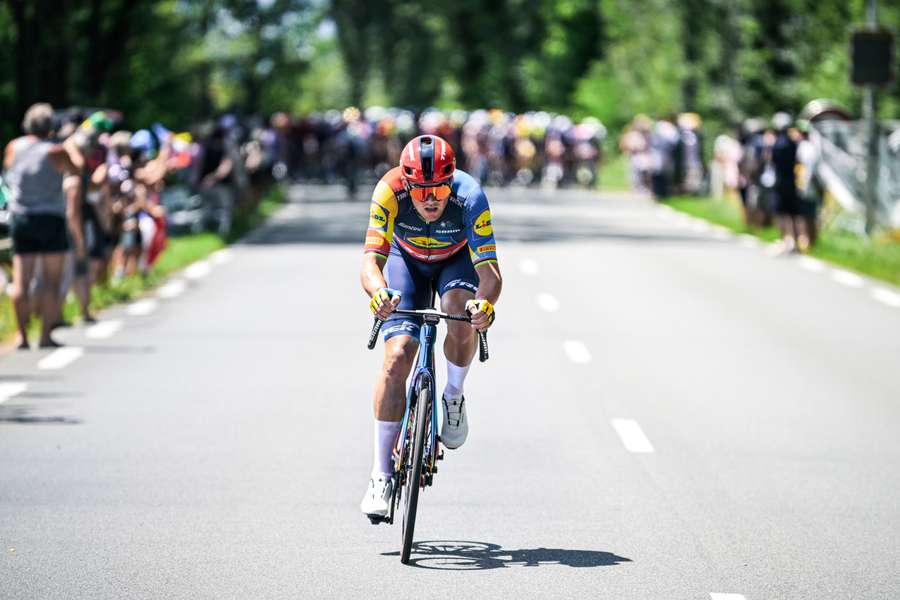 Mads Pedersen sejrede seks gange på World Tour- og Pro Series-niveau. Det er flere sejre, end Wout van Aert formåede at samle på samme niveau.