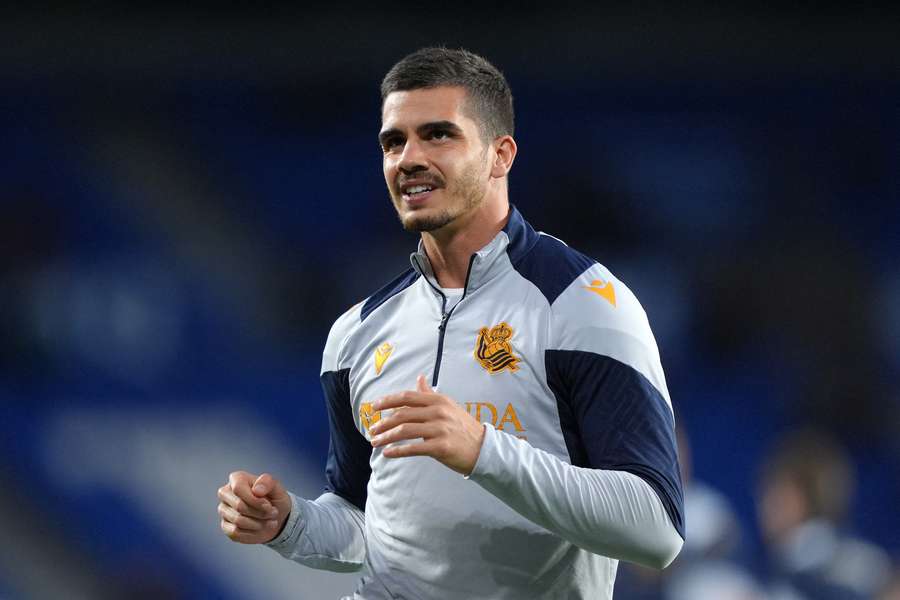 André Silva jugó en la Real Sociedad
