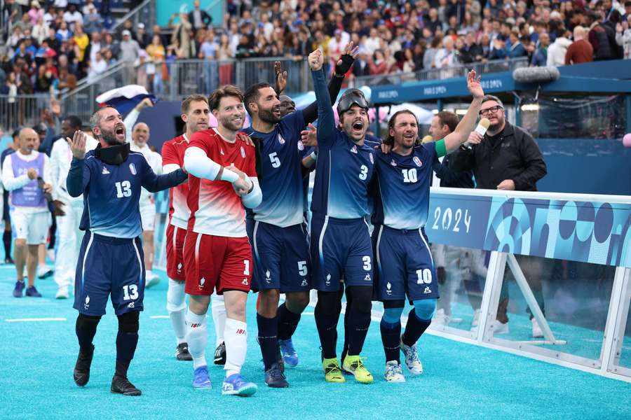 Francia, campeón paralímpico de fútbol para ciegos