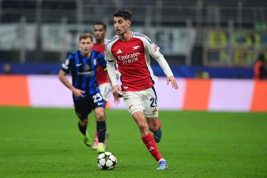 Havertz, jugador del Arsenal y de la selección alemana