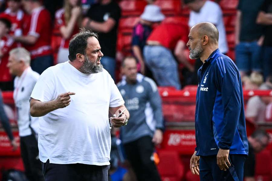 Marinakis releases statement as Forest boss Nuno reacts to blow-up