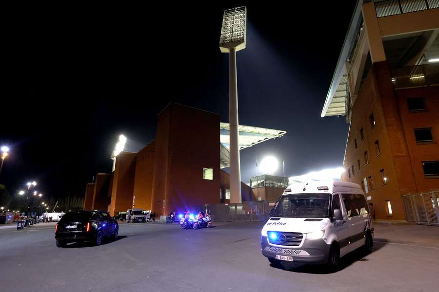 The match was originally set to be played the King Baudouin stadium in Brussels