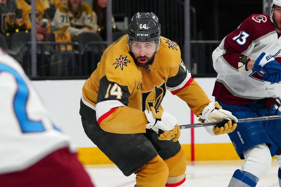 Vegas moved within one point of third-place Los Angeles in the Pacific Division