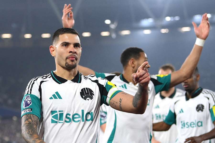 Bruno Guimarães garantiu a vitória do Newcastle sobre o West Ham