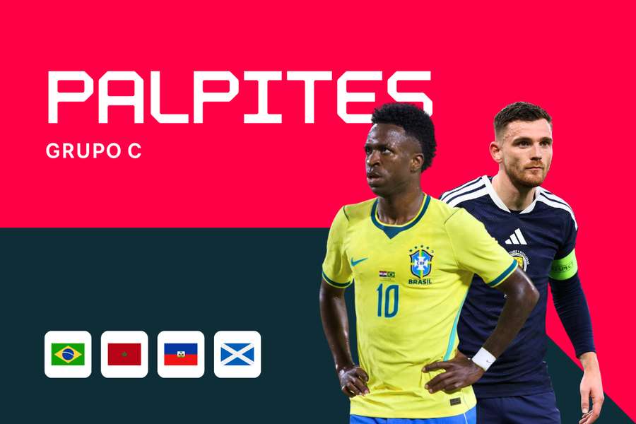 Confira os palpites de apostas do Grupo C da Copa do Mundo FIFA 2026. Confira os palpites de apostas do Grupo C da Copa do Mundo FIFA 2026.