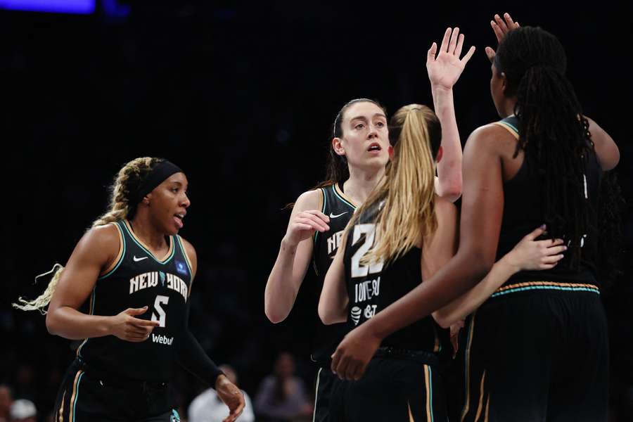 Les joueuses du New York Liberty cette semaine en WNBA.
