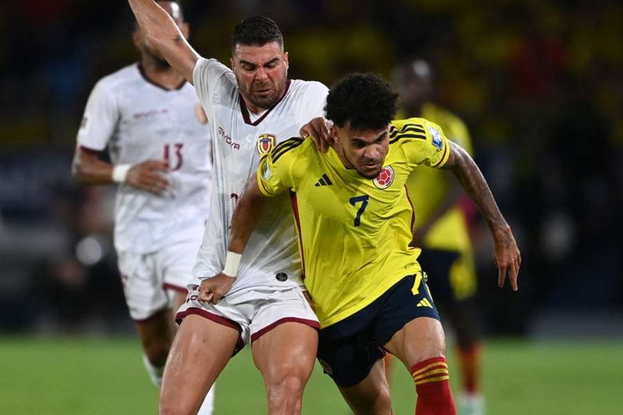 Colômbia venceu Venezuela por 1 a 0 no primeiro turno