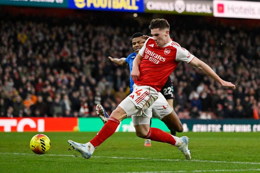 Gyökeres festeja pelo Arsenal