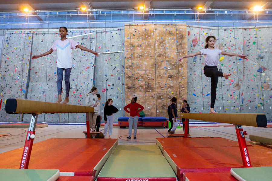 L'Olympiade Culturelle au gymnase Alice Milliat.