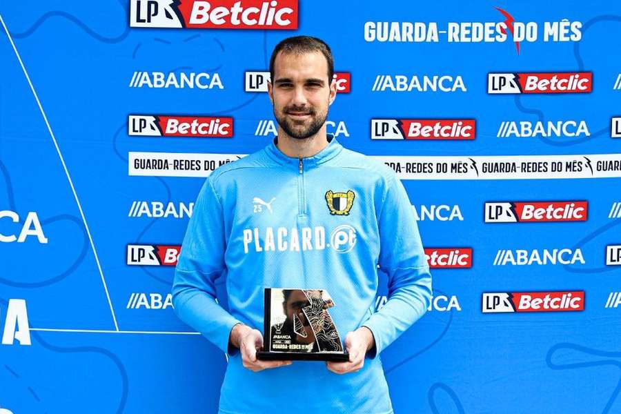 Lazar Carevic foi o melhor guarda-redes da Liga Portugal em março