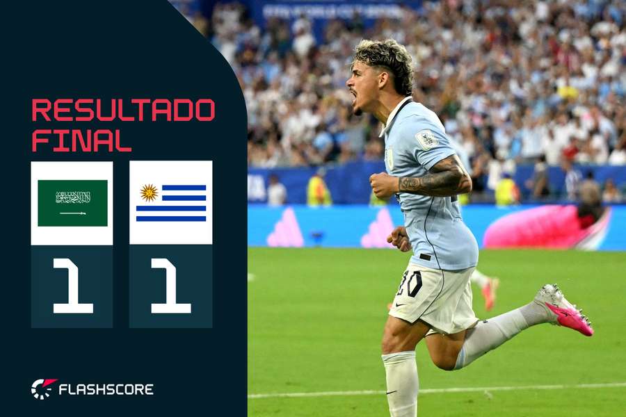 Maxi Araújo fez o golo do Uruguai Maxi Araújo fez o golo do Uruguai