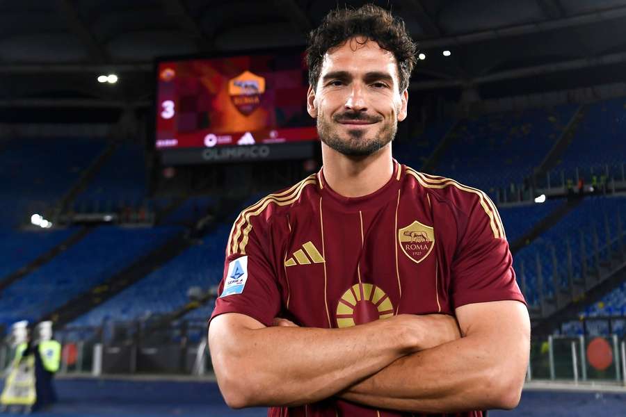 Mats Hummels wird am Sonntag sein letztes Spiel für die AS Rom bestreiten.