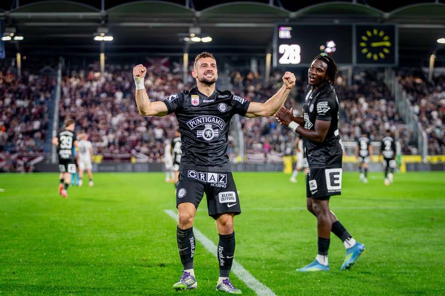 Sturm-Neuzugang Jürgen Heil erzielte im Hinspiel das 4:0. Sturm-Neuzugang Jürgen Heil erzielte im Hinspiel das 4:0.