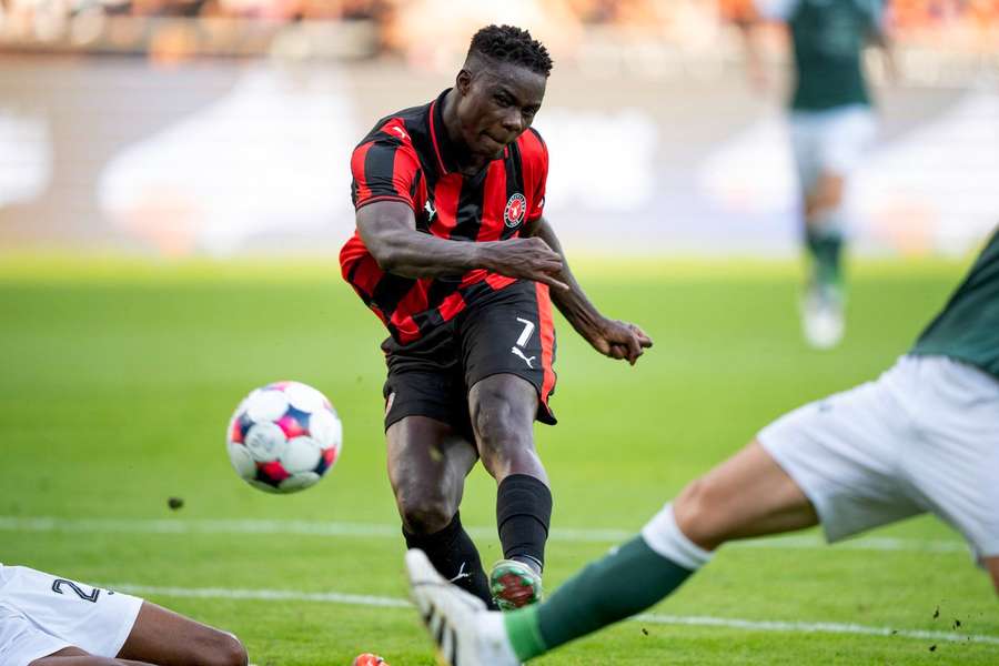 Franculino was in inspiring form on Monday evening
