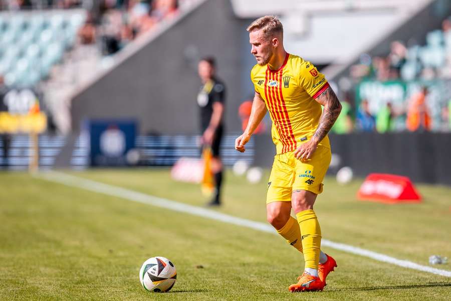 Napastnik Korony Kielce Mateusz Fornalczyk: coraz wyżej stawiamy sobie poprzeczkę