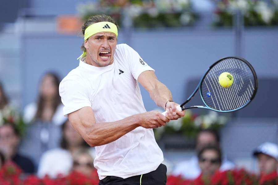 Zverev lässt sich von der Niederlage nicht unterkriegen.