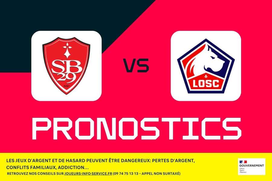 Brest-Lille : pronostics, conseils de paris et cote