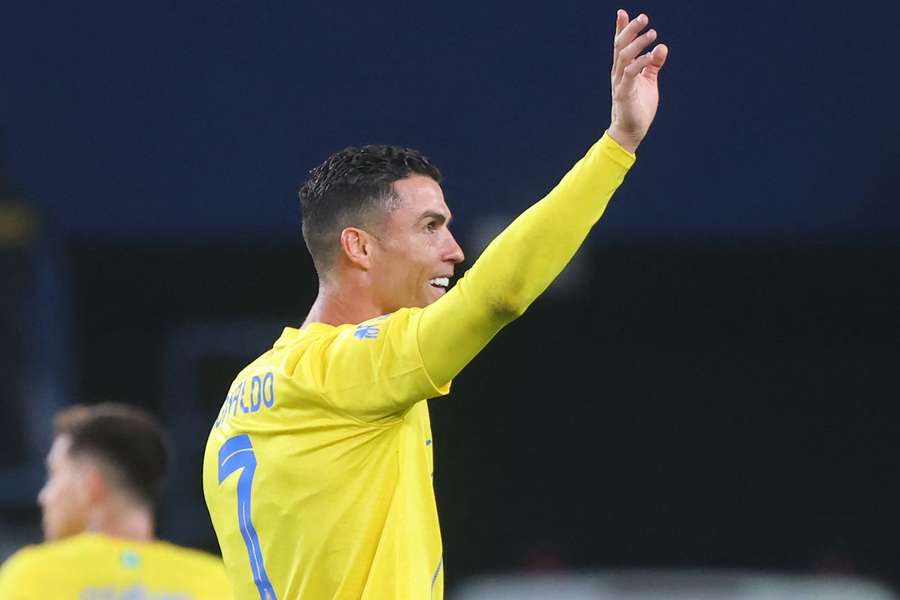 Cristiano Ronaldo em destaque na liga saudita