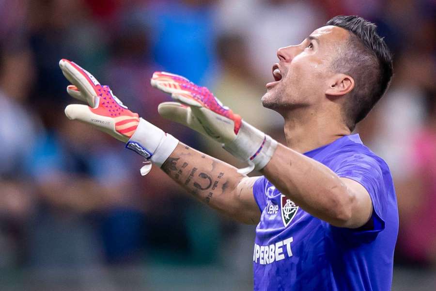 Fábio em Bahia x Fluminense pelo Brasileirão 2026