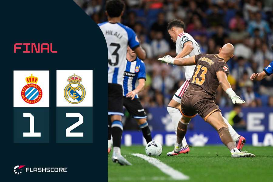 Espanyol y Real Madrid jugaron en la segunda jornada de LaLiga, la primera para los blancos