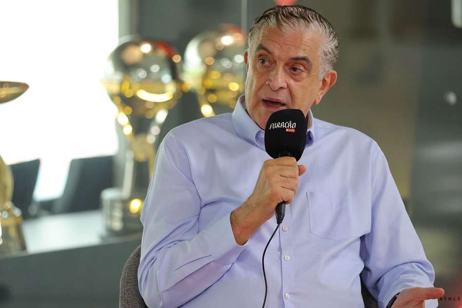 Petraglia, presidente do Athletico-PR
