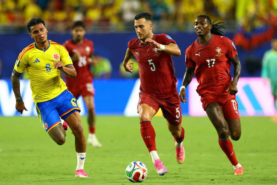 Dalot em ação pelo Portugal Dalot em ação pelo Portugal