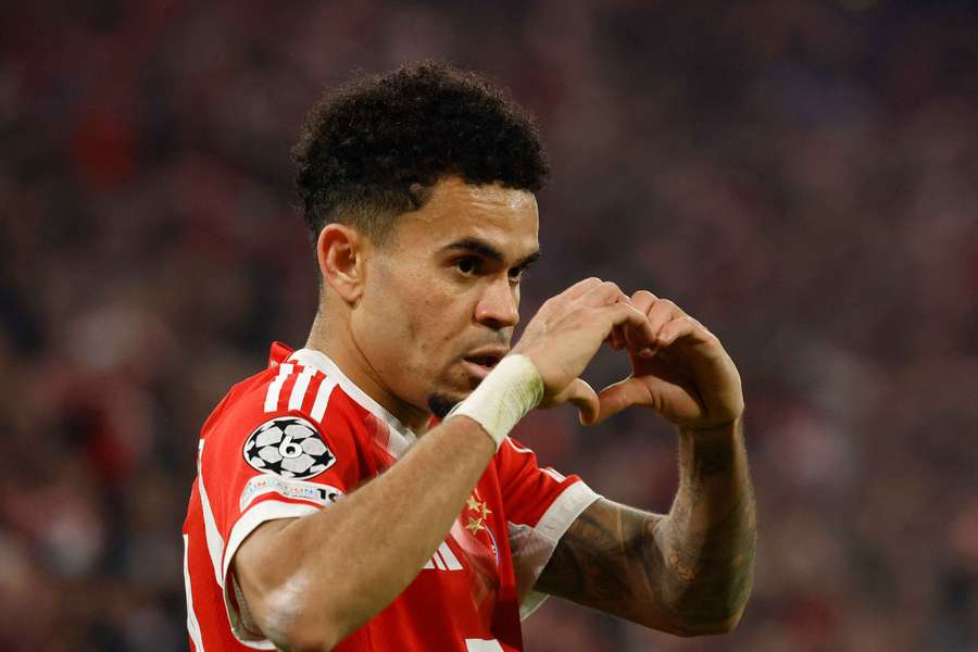 Ofenzivní hvězdička Bayernu Mnichov Luis Díaz