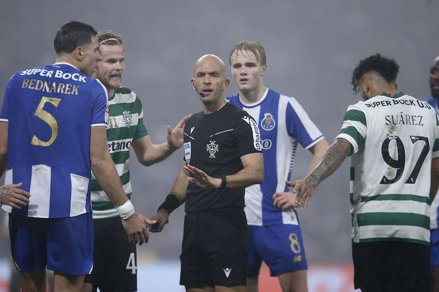 Clássico da 21.ª jornada da Liga Portugal terminou empatado a um golo