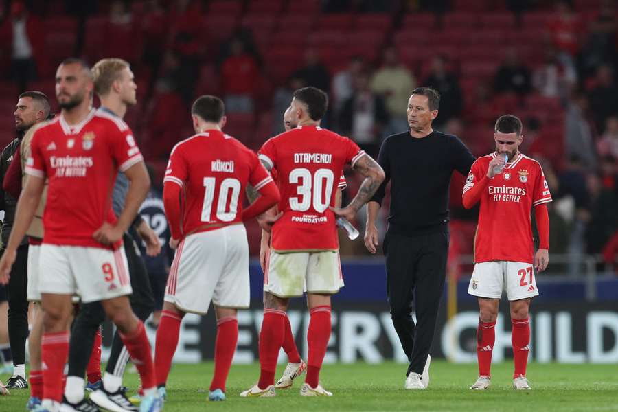 Benfica somou segunda derrota em dois jogos da Champions na Luz