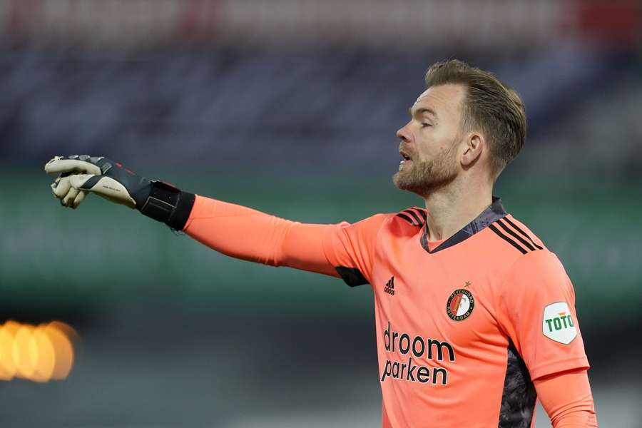 Nick Marsman als speler van Feyenoord in 2021