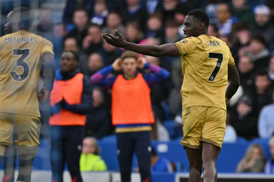 Ismaila Sarr o výhře Crystal Palace nad Brightonem 1:0.