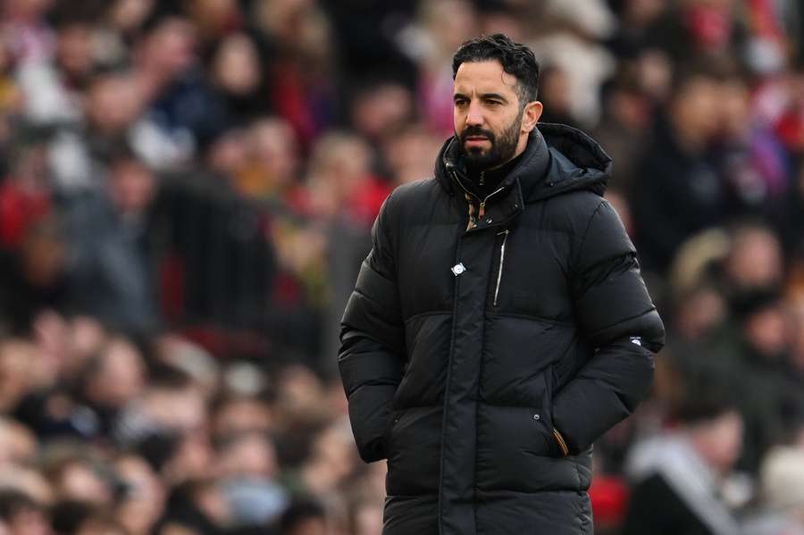 Rúben Amorim, en el partido frente al Crystal Palace.
