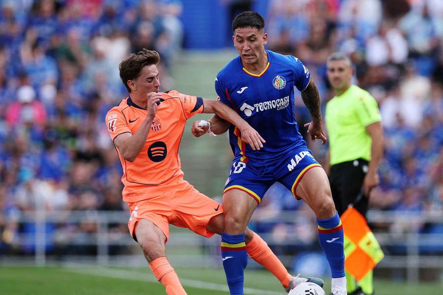 Gavi, ante el Getafe