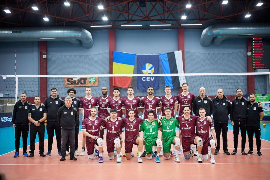 CS Rapid Bucureşti, eliminată din Cupa CEV