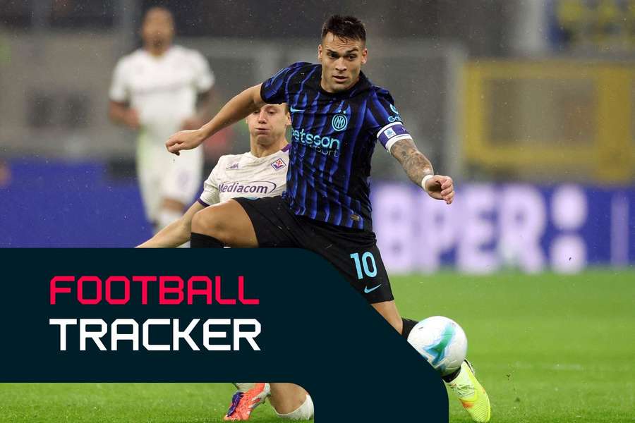 Inter Milan's Lautaro Martinez in action against Fiorentina Inter Milan's Lautaro Martinez in action against Fiorentina
