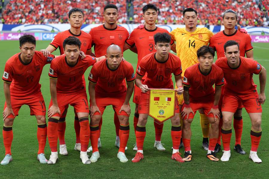 La sélection chinoise le 10 juin. La sélection chinoise le 10 juin.