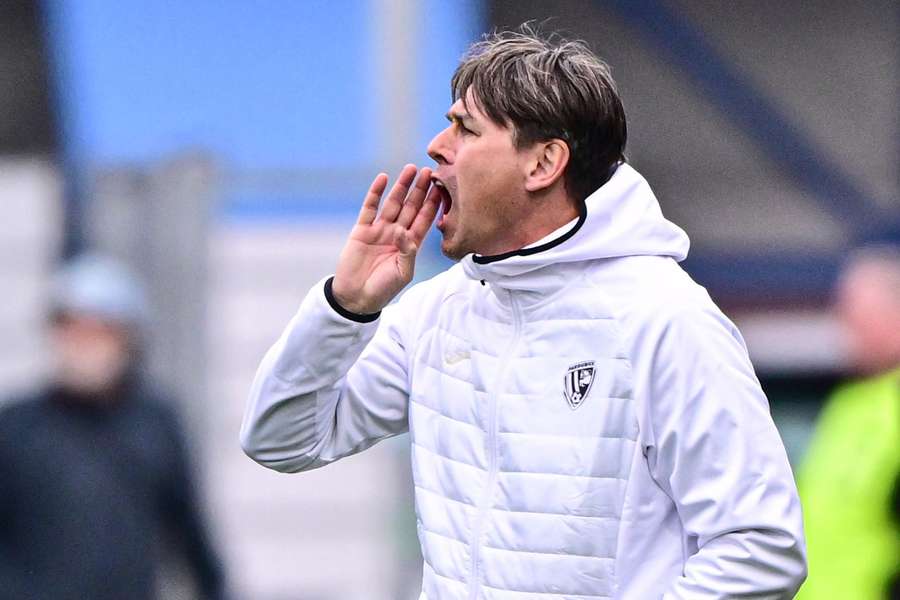 Pardubický trenér Jan rousil.