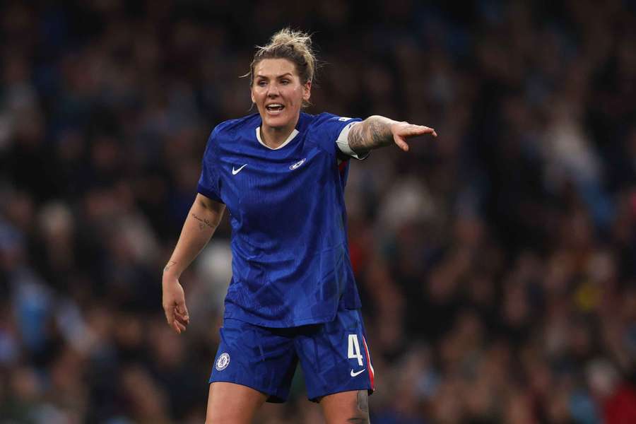 Millie Bright em ação pelo Chelsea