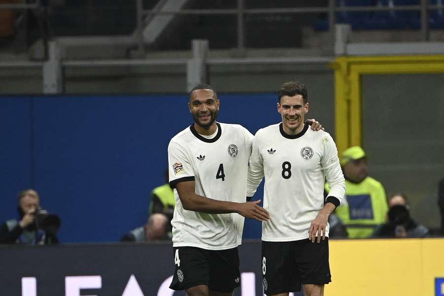 Leon Goretzka (r.) erzielte den entscheidenden Treffer Leon Goretzka (r.) erzielte den entscheidenden Treffer