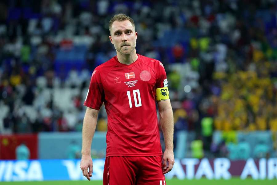 Christian Eriksen liep begin dit jaar een enkelblessure op